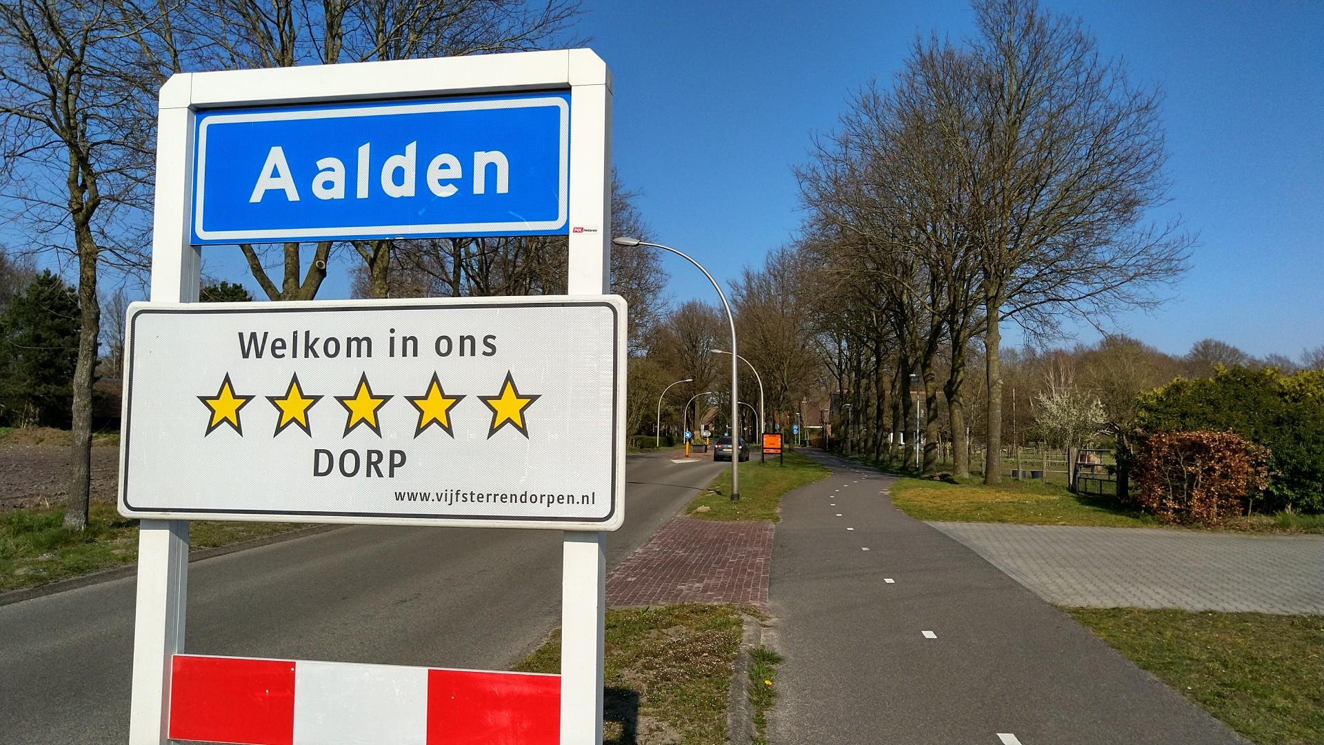 Groen licht voor fietspad Aalden