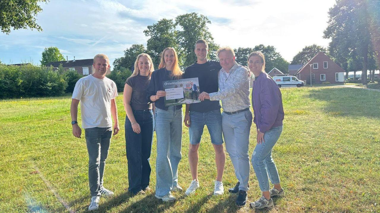 De initiatiefnemers van de CPO-plannen in Dalerpeel