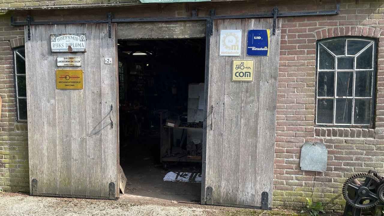 De oude smederij Masselink in Zweeloo