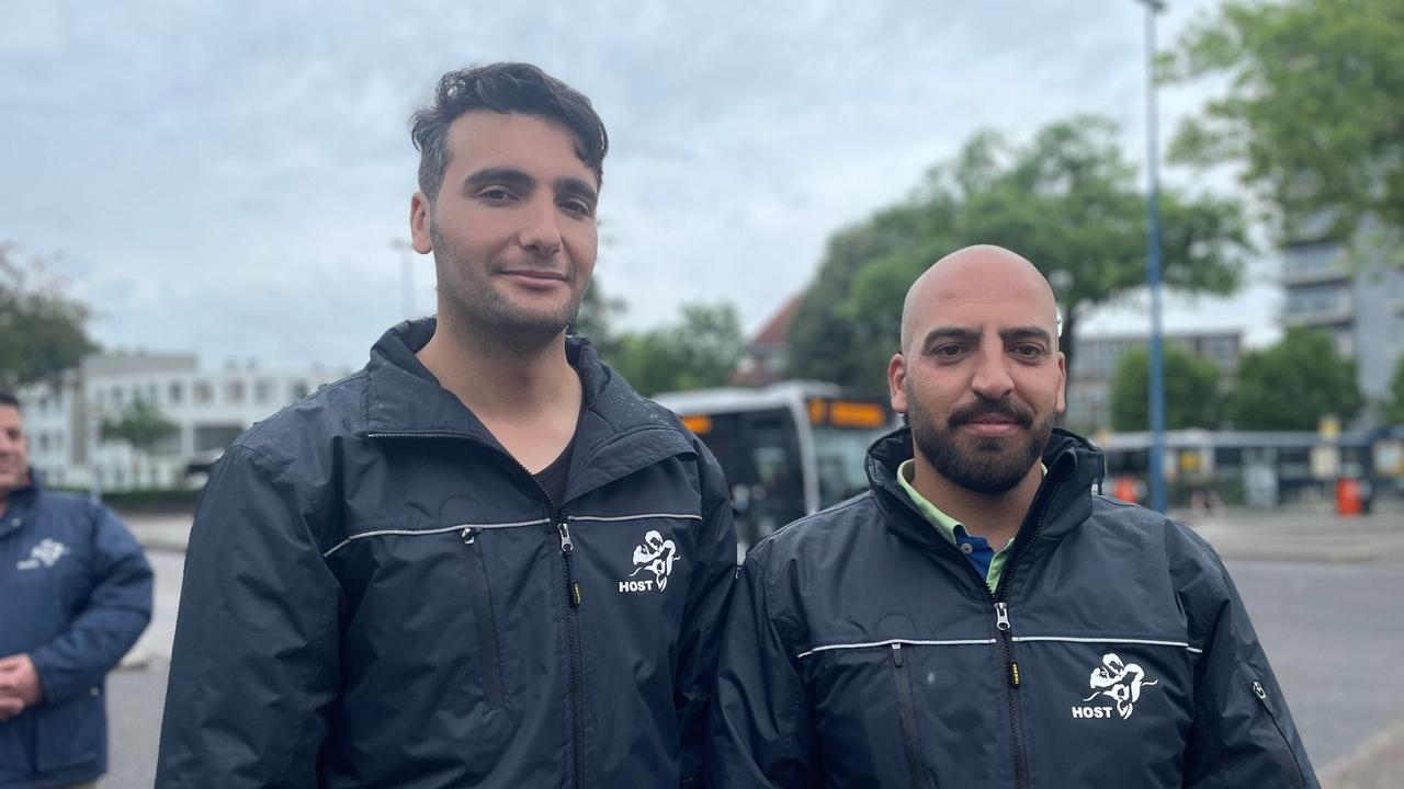 Khalid Alsoulayman en zijn collega Yahia Alsoki