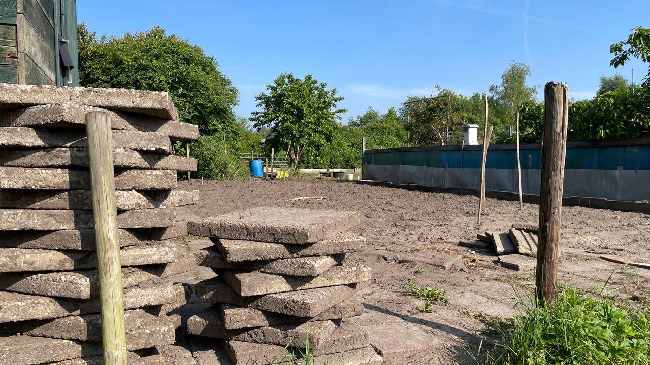 Grote opruimactie bij volkstuincomplex Tuindorp in Coevorden
