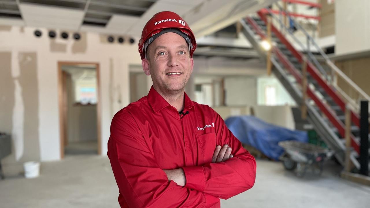 Uitvoerder Peter Knol van Kormelink Bouw