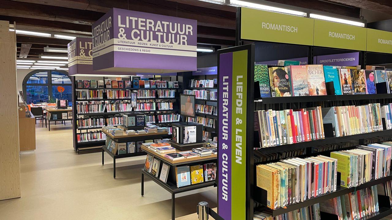 De bibliotheek in Coevorden