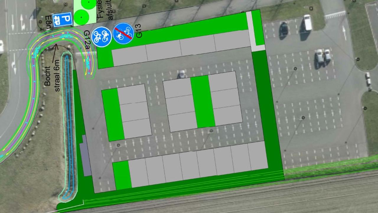 Plattegrond P-Noord