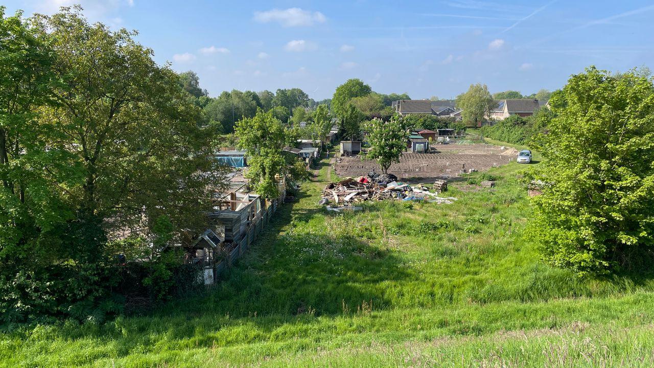 Grote opruimactie bij volkstuinencomplex Tuindorp in Coevorden