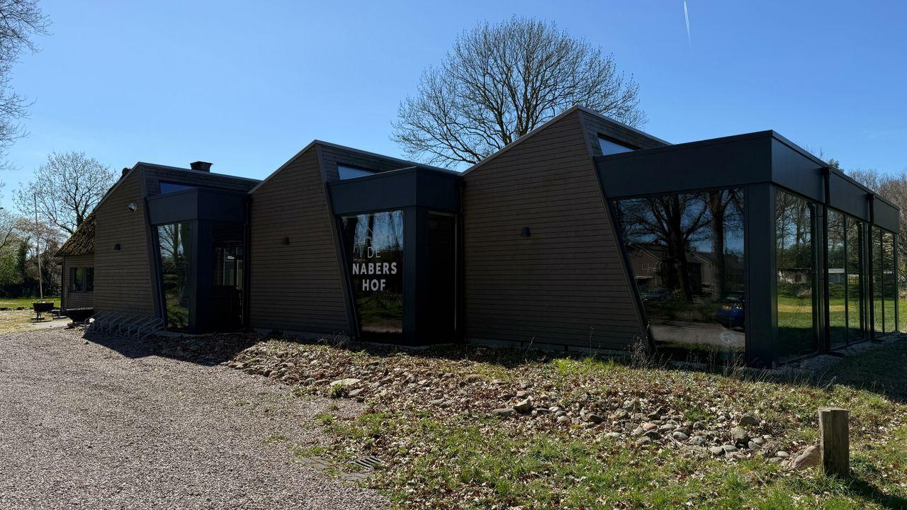 Het moderne horecagedeelte van de Nabershof