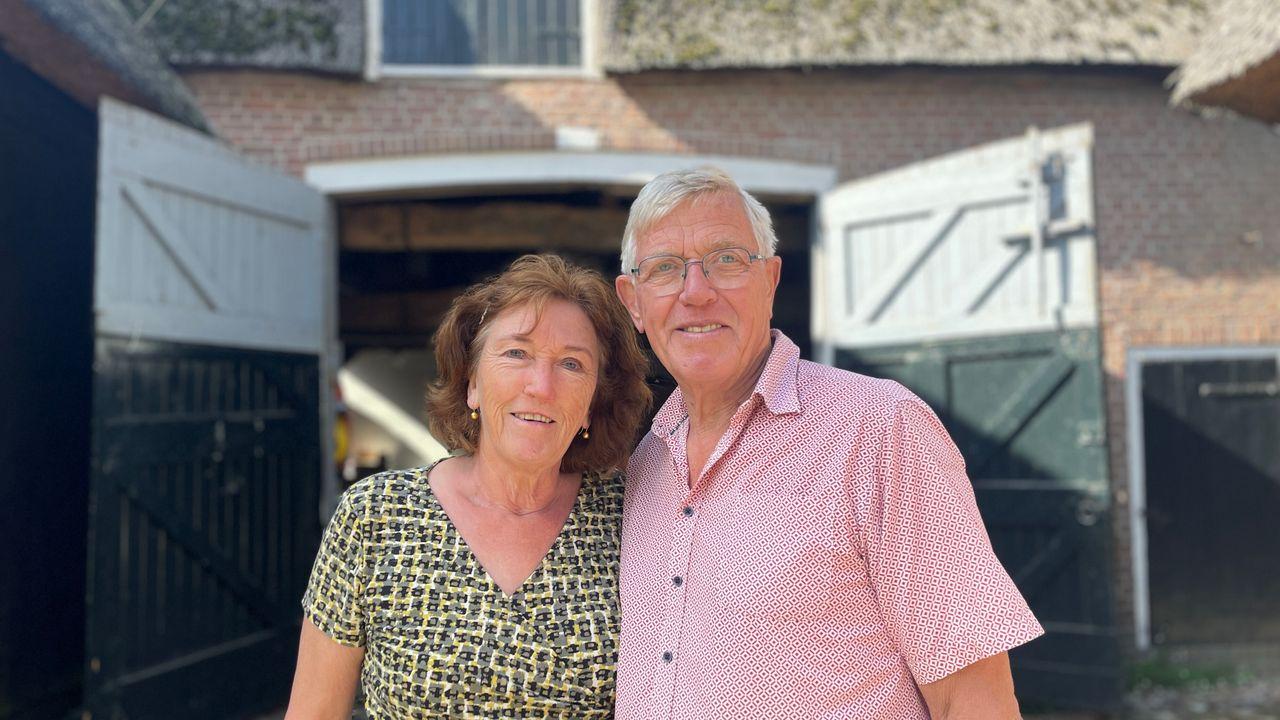 Janni Komduur en haar partner Bert Robben stellen hun boerderij beschikbaar